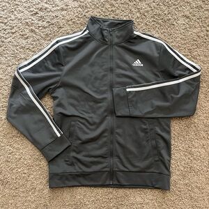 NWOT - Adidas Dark Gray Track Jacket